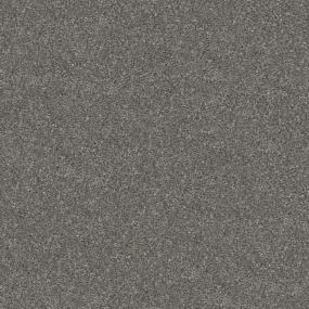 Textured Saxony Smoke Stack Gray Carpet