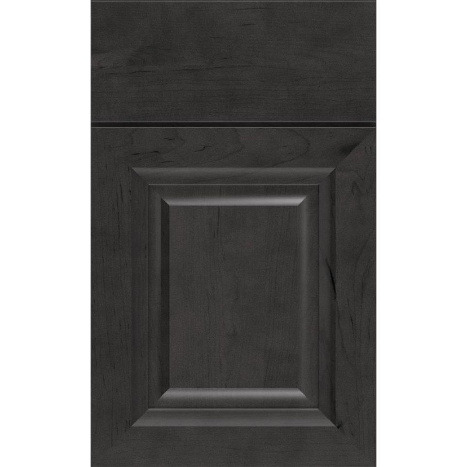 Square Storm Dark Finish Square Cabinets