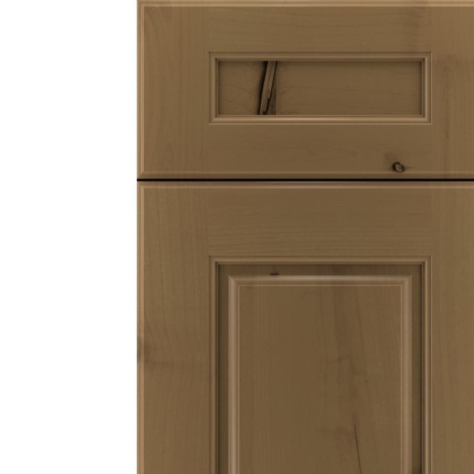 5 Piece Frappe Medium Finish 5 Piece Cabinets