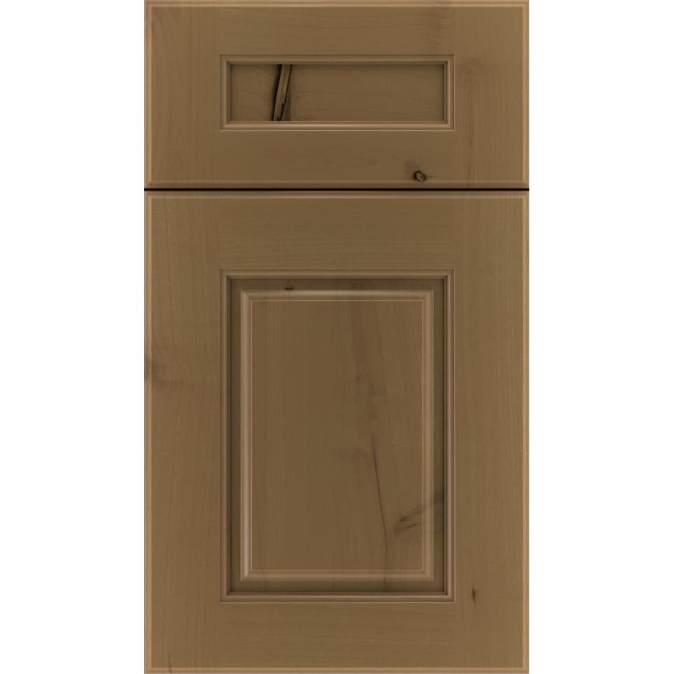 5 Piece Frappe Medium Finish 5 Piece Cabinets