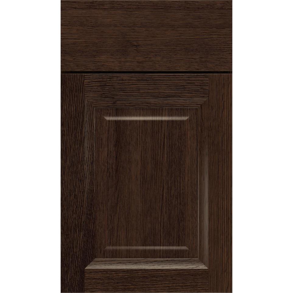 Square Rodeo Dark Finish Square Cabinets