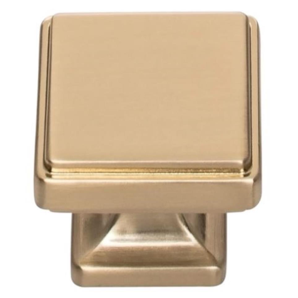 Knob Warm Brass Brass / Gold Knobs