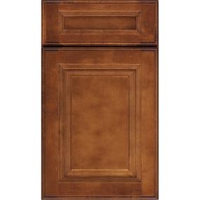 Square Saddle Medium Finish Square Cabinets