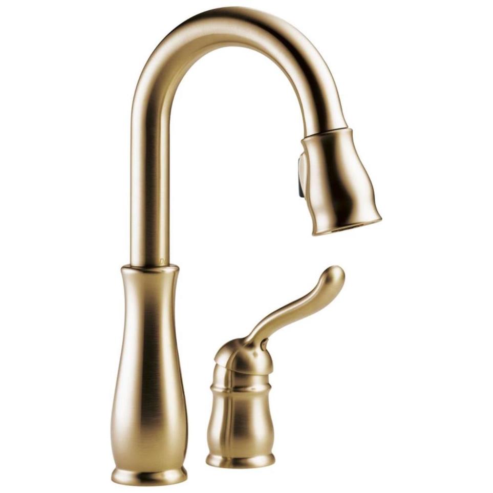 Kitchen Champagne Bronze Brass / Gold Faucets