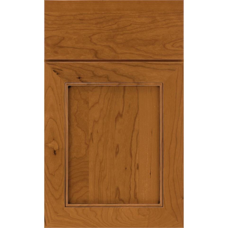 Square Palomino Medium Finish Square Cabinets