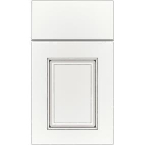Square Whitecap Black Glaze Glaze - Paint Square Cabinets