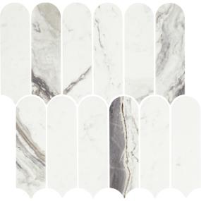 Mosaic Volakas Polished White Tile
