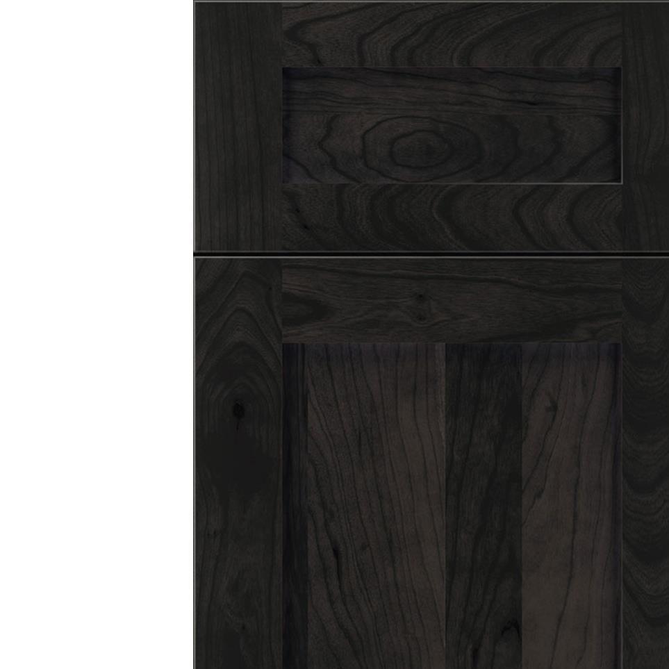 5 Piece Charcoal Dark Finish 5 Piece Cabinets