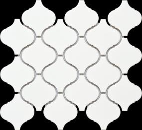 Mosaic Img At-Wh White Tile
