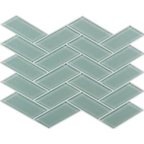 Mosaic Sweet Pea Turning Point Blue Tile