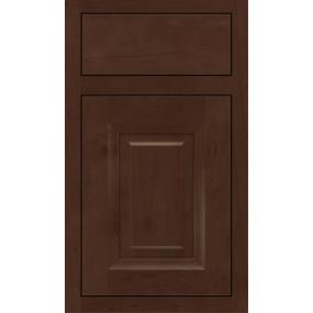 Square Bombay Dark Finish Square Cabinets