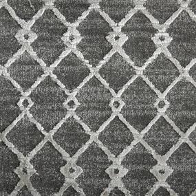 Pattern Metal Gray Carpet