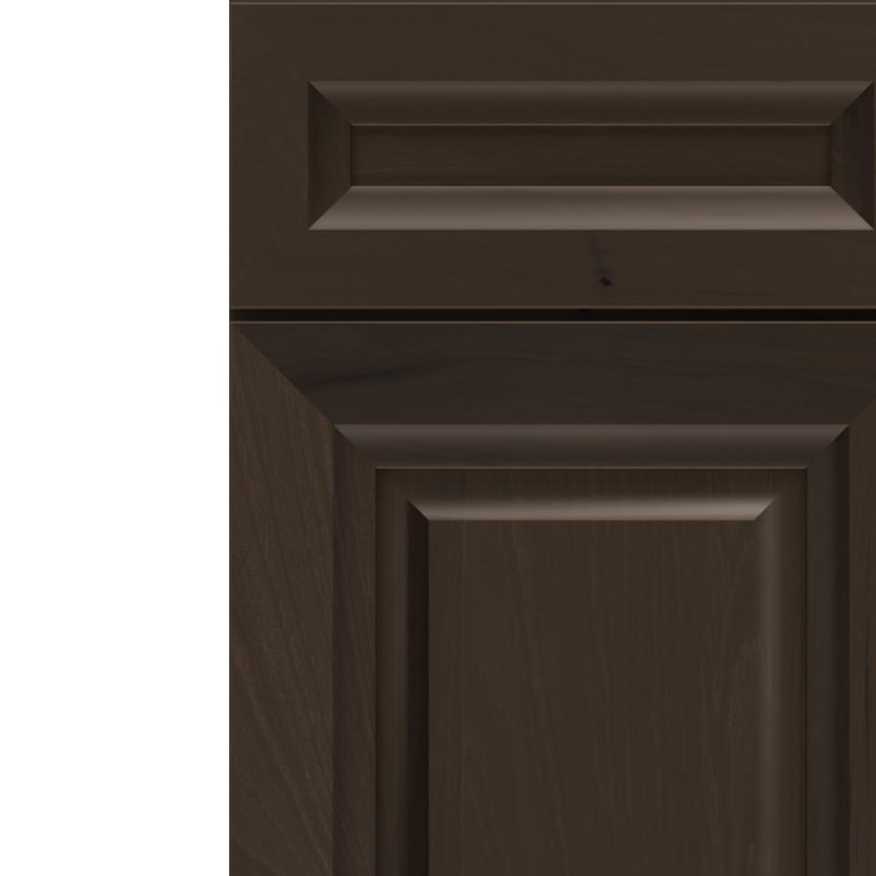 5 Piece Thatch Dark Finish 5 Piece Cabinets