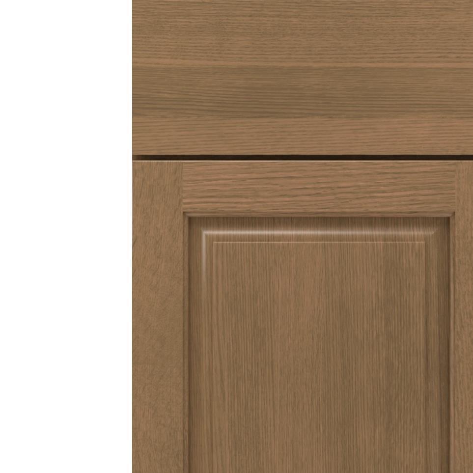 Square Gunny Medium Finish Square Cabinets