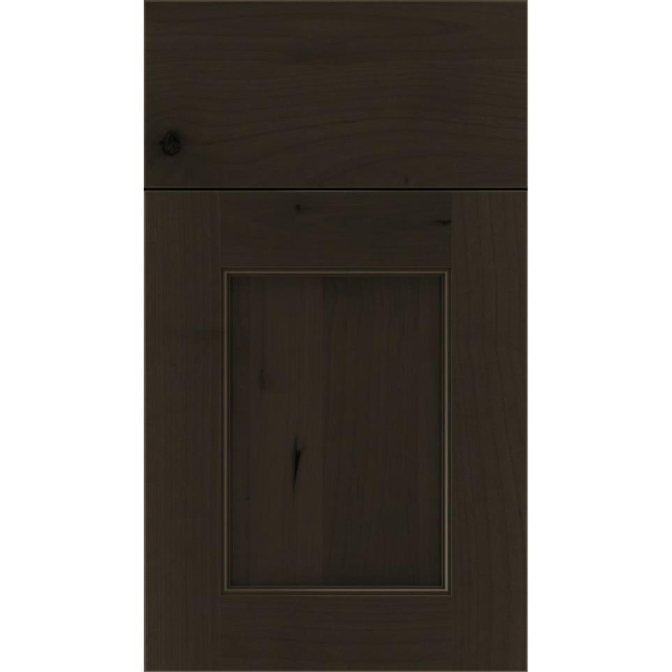 Square Thunder Dark Finish Square Cabinets