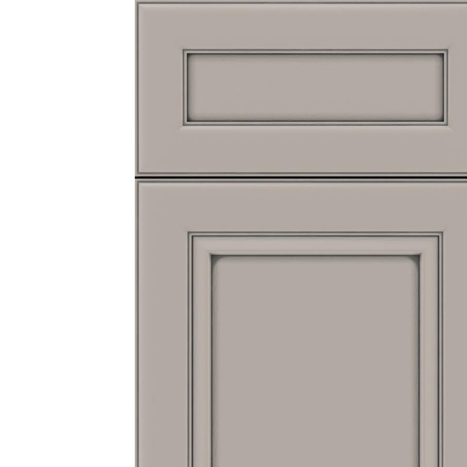 Square Nimbus Pewter Glaze Glaze - Paint Square Cabinets