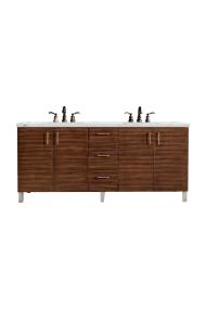 Base with Sink Top American Walnut Medium Finish Vanities