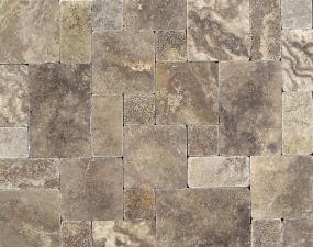 Tile Andes Gry Blend Tumbled Brown Tile