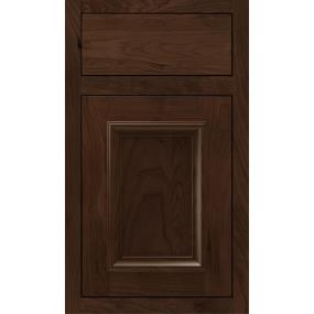 Square Bombay Dark Finish Square Cabinets