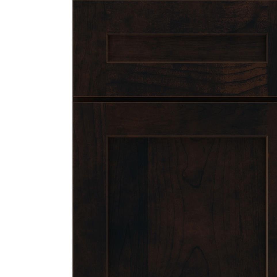 5 Piece Chocolate Dark Finish 5 Piece Cabinets