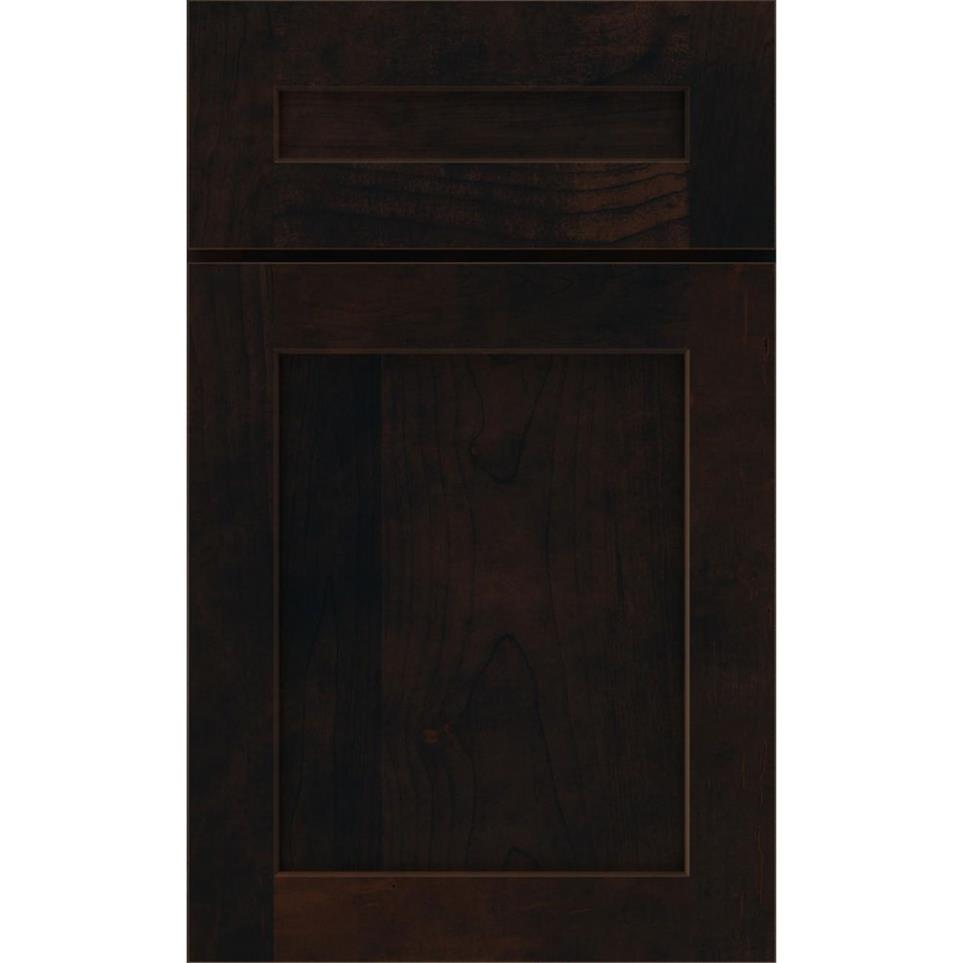 5 Piece Chocolate Dark Finish 5 Piece Cabinets