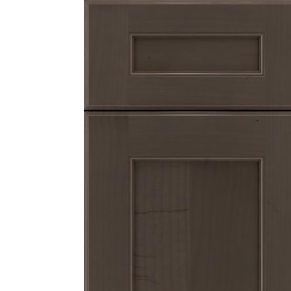 5 Piece Thunder Dark Finish 5 Piece Cabinets