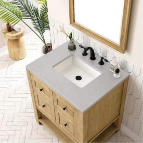 Base with Sink Top Light Oak Light Finish Vanities