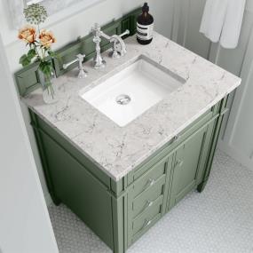 Base with Sink Top Smokey Celadon Green Vanities