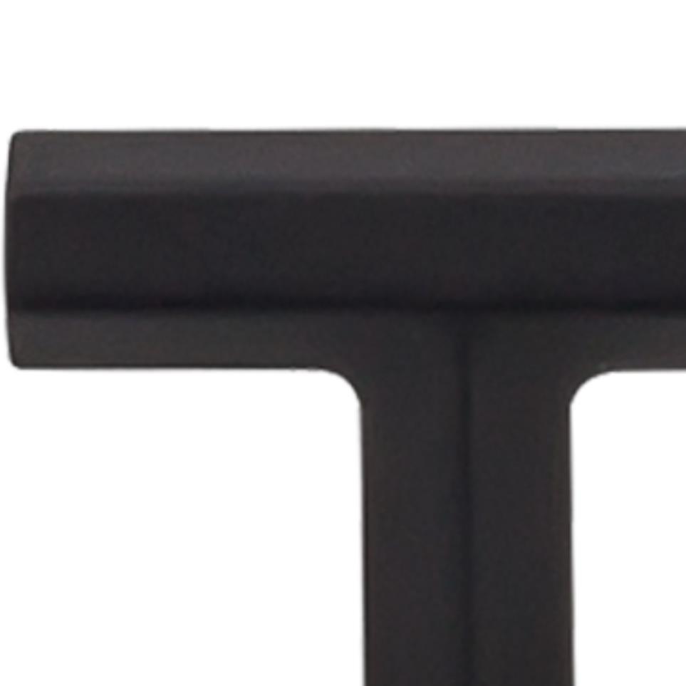 Knob Flat Black Black Knobs