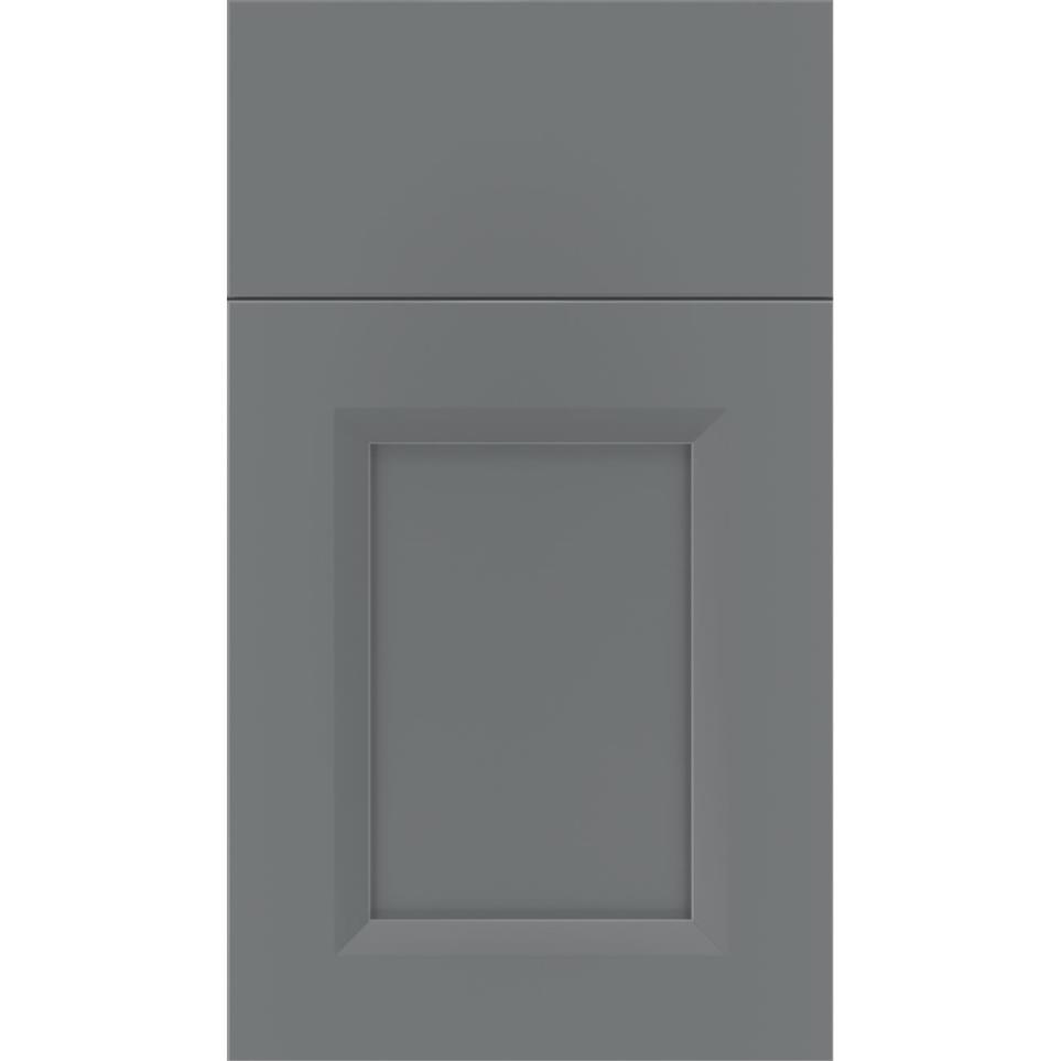 Square Cloudburst Paint - Grey Square Cabinets
