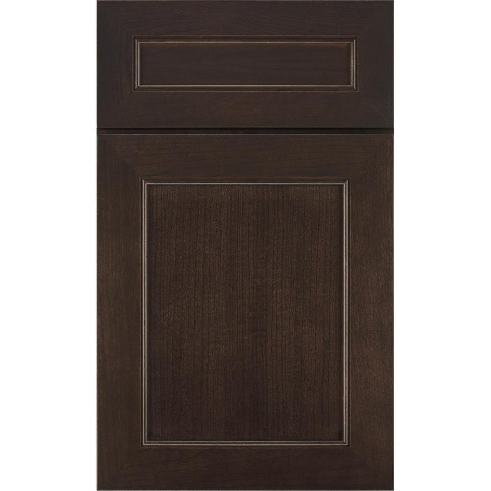 5 Piece Thatch Dark Finish 5 Piece Cabinets