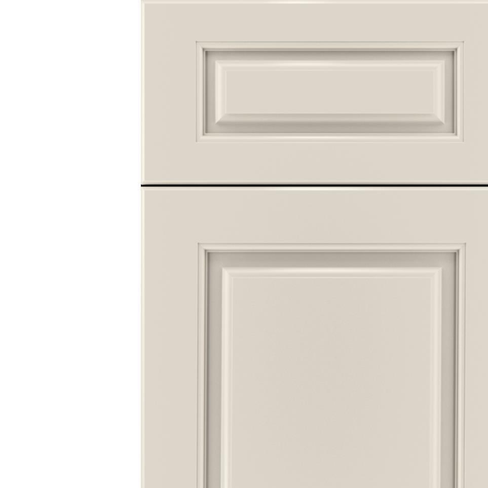 Square Drizzle Paint - White Square Cabinets