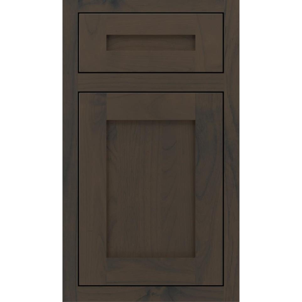 Inset Boulder Dark Finish Inset Cabinets