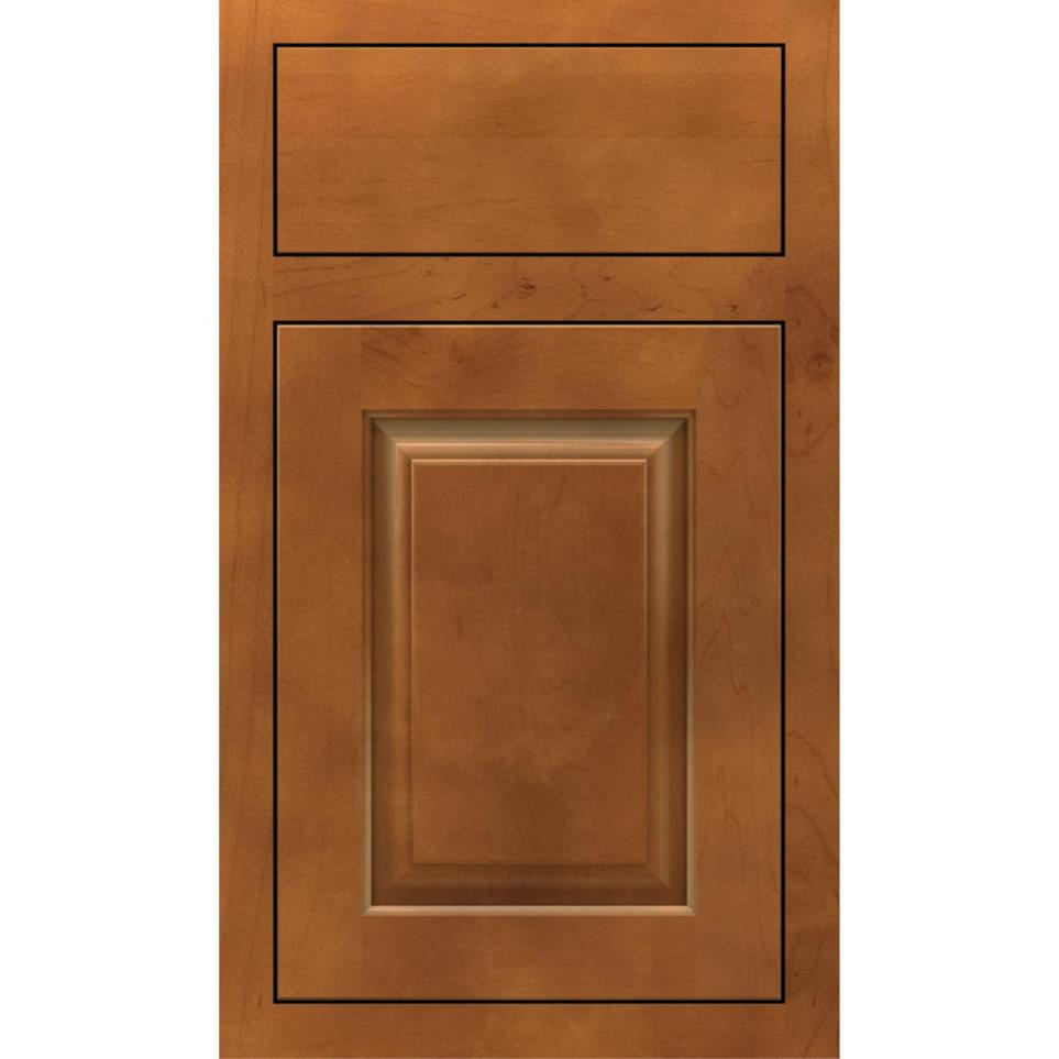 Inset Cattail Medium Finish Inset Cabinets