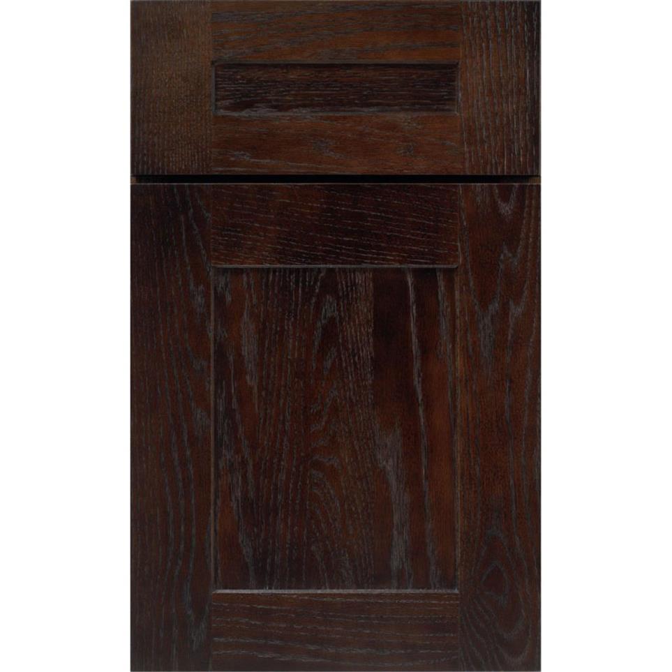 5 Piece Chocolate Dark Finish 5 Piece Cabinets