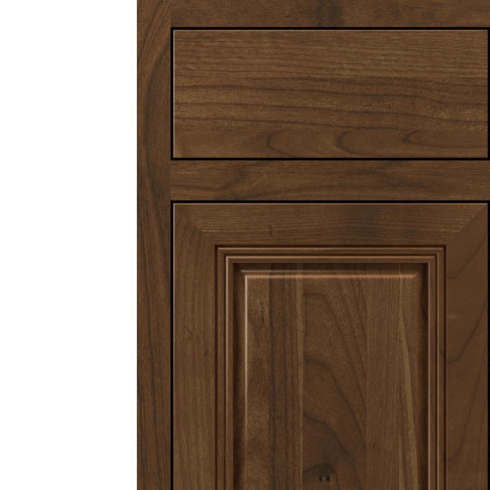 Inset Mustang Medium Finish Inset Cabinets