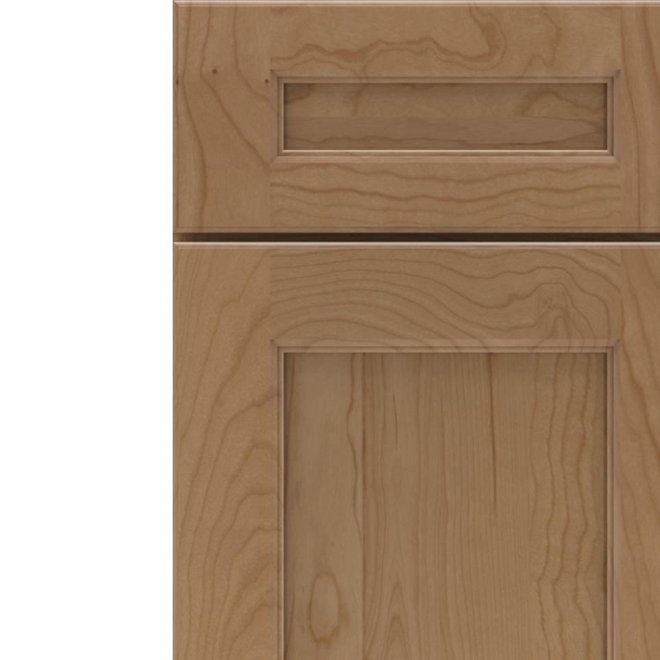 5 Piece Buckskin Medium Finish 5 Piece Cabinets