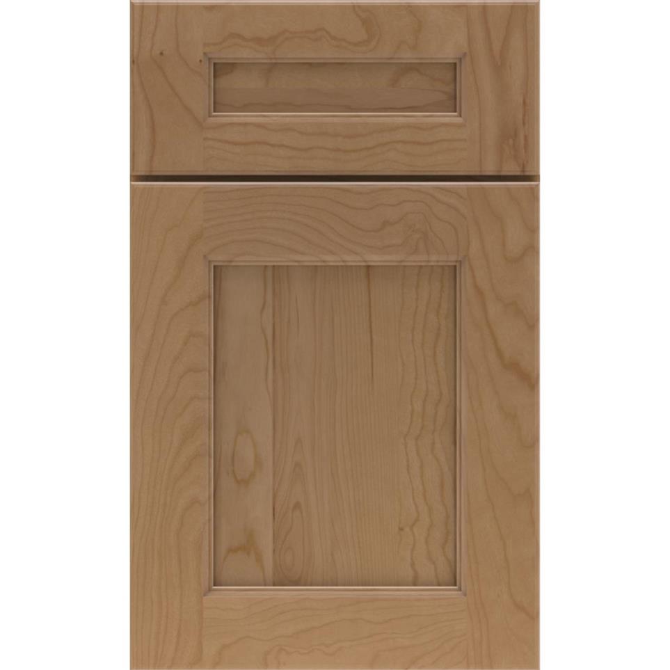 5 Piece Buckskin Medium Finish 5 Piece Cabinets