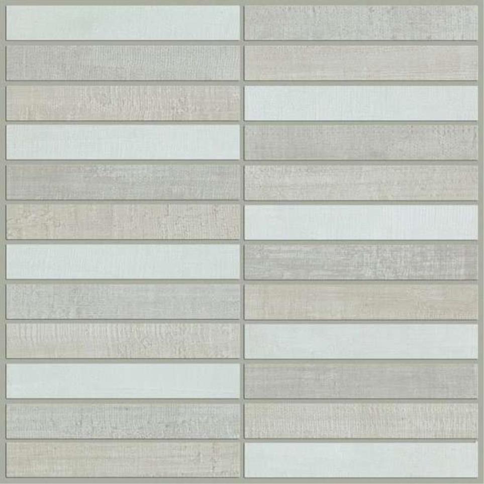 Mosaic Weave Gray Tile