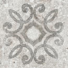 Decoratives and Medallions Lucca Greige Matte Gray Tile