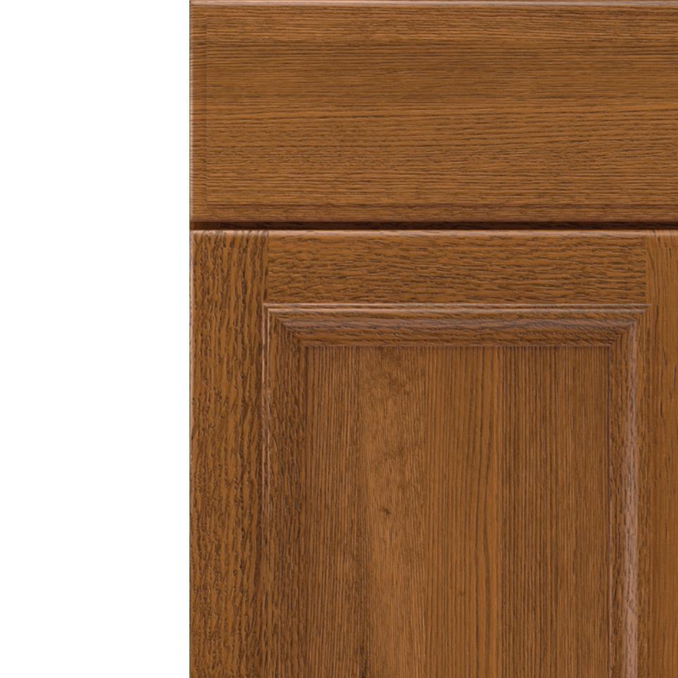 Square Single Malt Medium Finish Square Cabinets