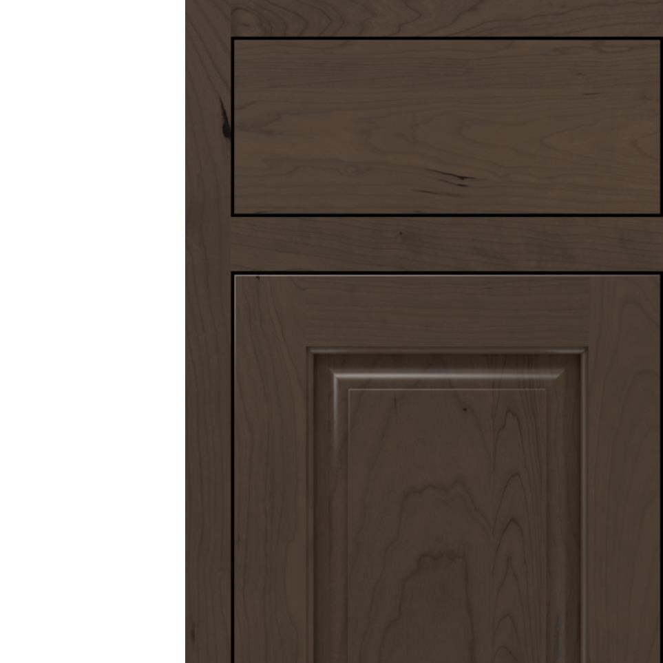 Square Shadow Dark Finish Square Cabinets