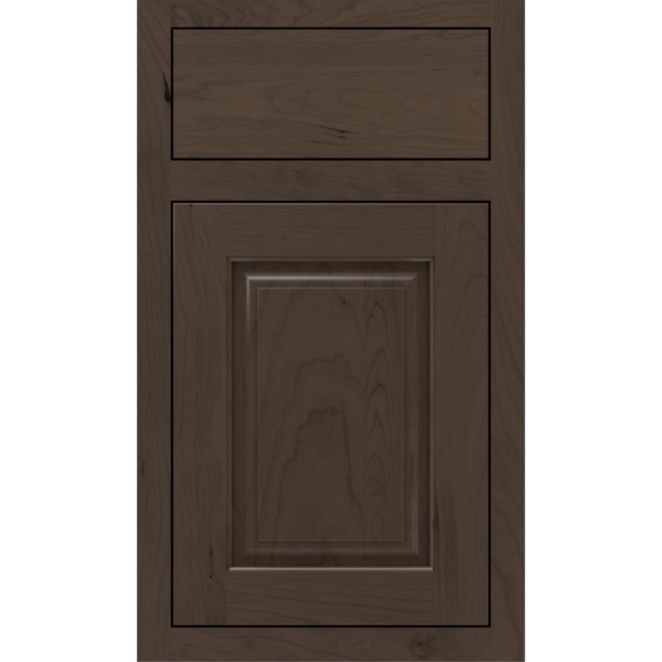 Square Shadow Dark Finish Square Cabinets