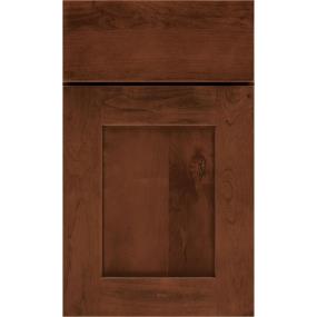 Square Tundra Dark Finish Square Cabinets