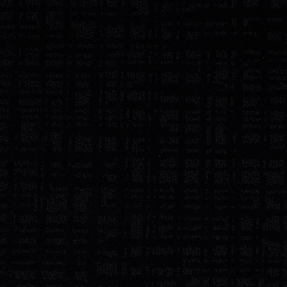 Pattern Dahlia Black Carpet