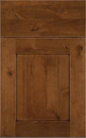 Raised Chestnut Medium Finish Raised Cabinets