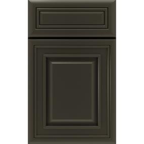 Square Forest Floor Dark Finish Square Cabinets