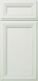 Square Pure White Paint - White Cabinets