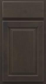 Square Derby Brownstone Dark Finish Cabinets
