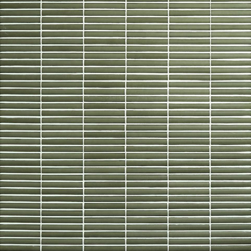 Mosaic Verdelite Glossy Green Tile